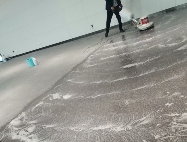 停車場地面清洗